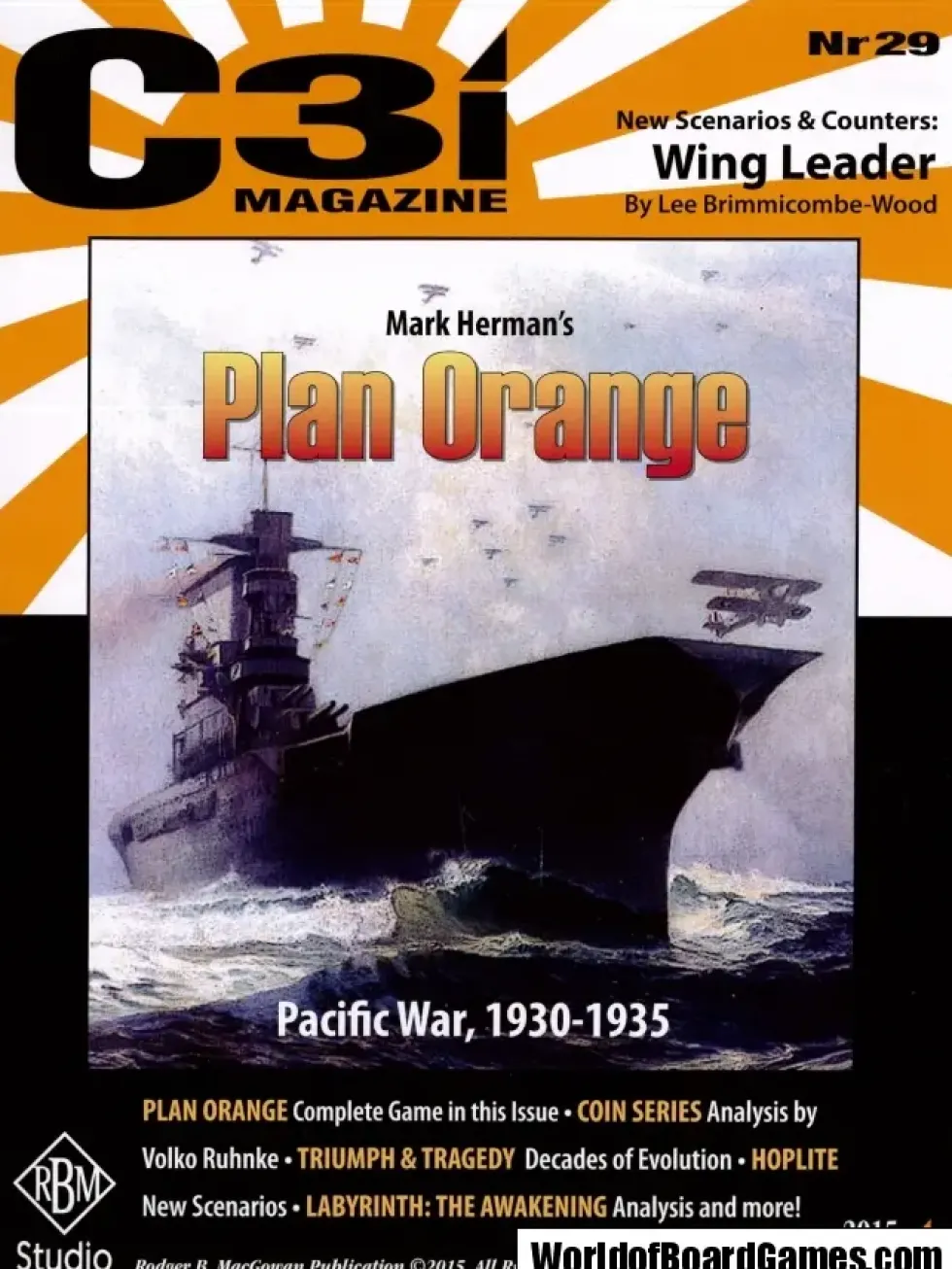 C3i magazine - Nr 29: Plan Orange: Pacific War 1930 - 1935