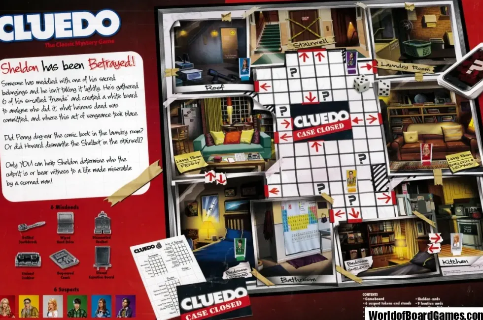 Cluedo Big Bang Theory