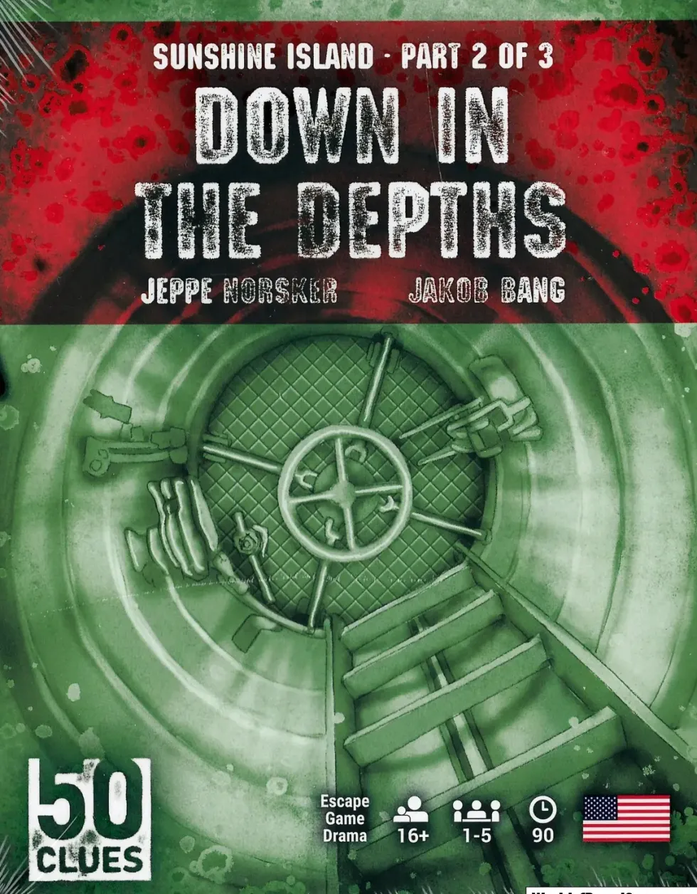 50 Clues: Down in the Depths (Sunshine Island 2/3) (ENG)