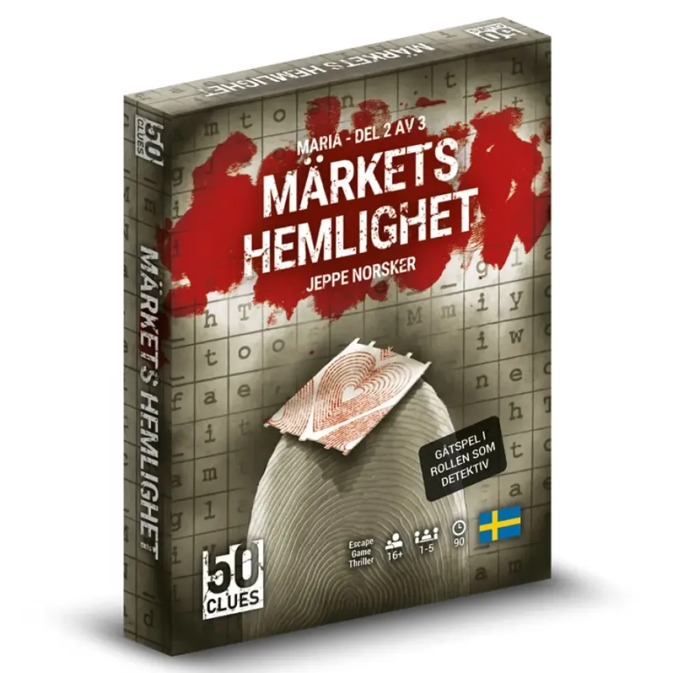 50 Clues - Maria-trilogin 2 av 3 - Märkets Hemlighet (SVE)