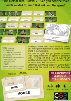 Codenames: Duet XXL (ENG)