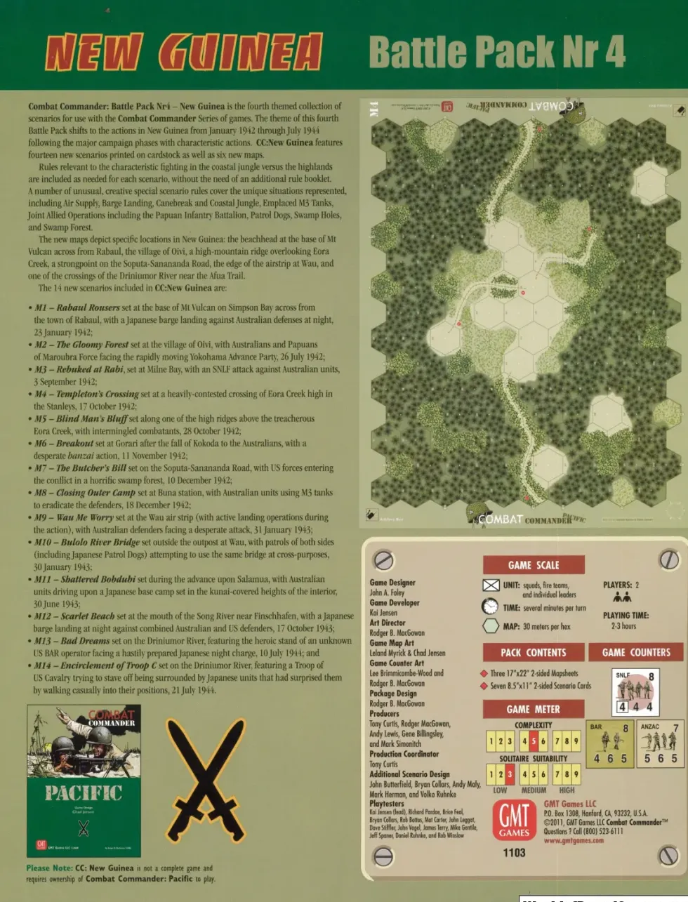 Combat Commander: Battle Pack 4 - New Guinea