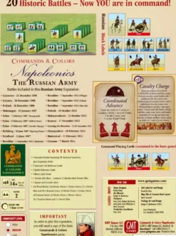 Commands & Colors: Napoleonics - Expansion #2: The Russian Army (Exp.)