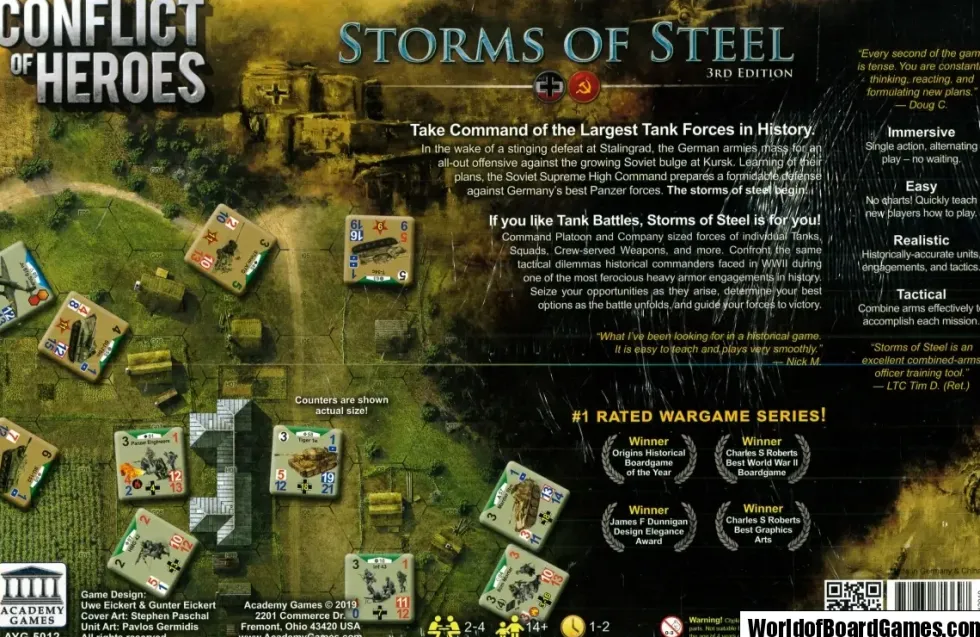 Conflict of Heroes: Storms of Steel - Kursk 1943 (Third Edition)