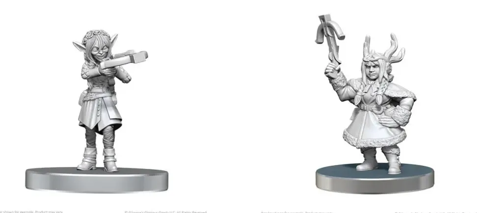 Critical Role: Veth Brenatto & Nott the Brave (Unpainted)