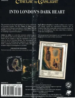 Cthulhu by Gaslight: Dust & Blood - Two Scenarios of Gaslight London (RPG)