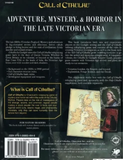 Cthulhu by Gaslight: Investigator’s Guide (RPG)