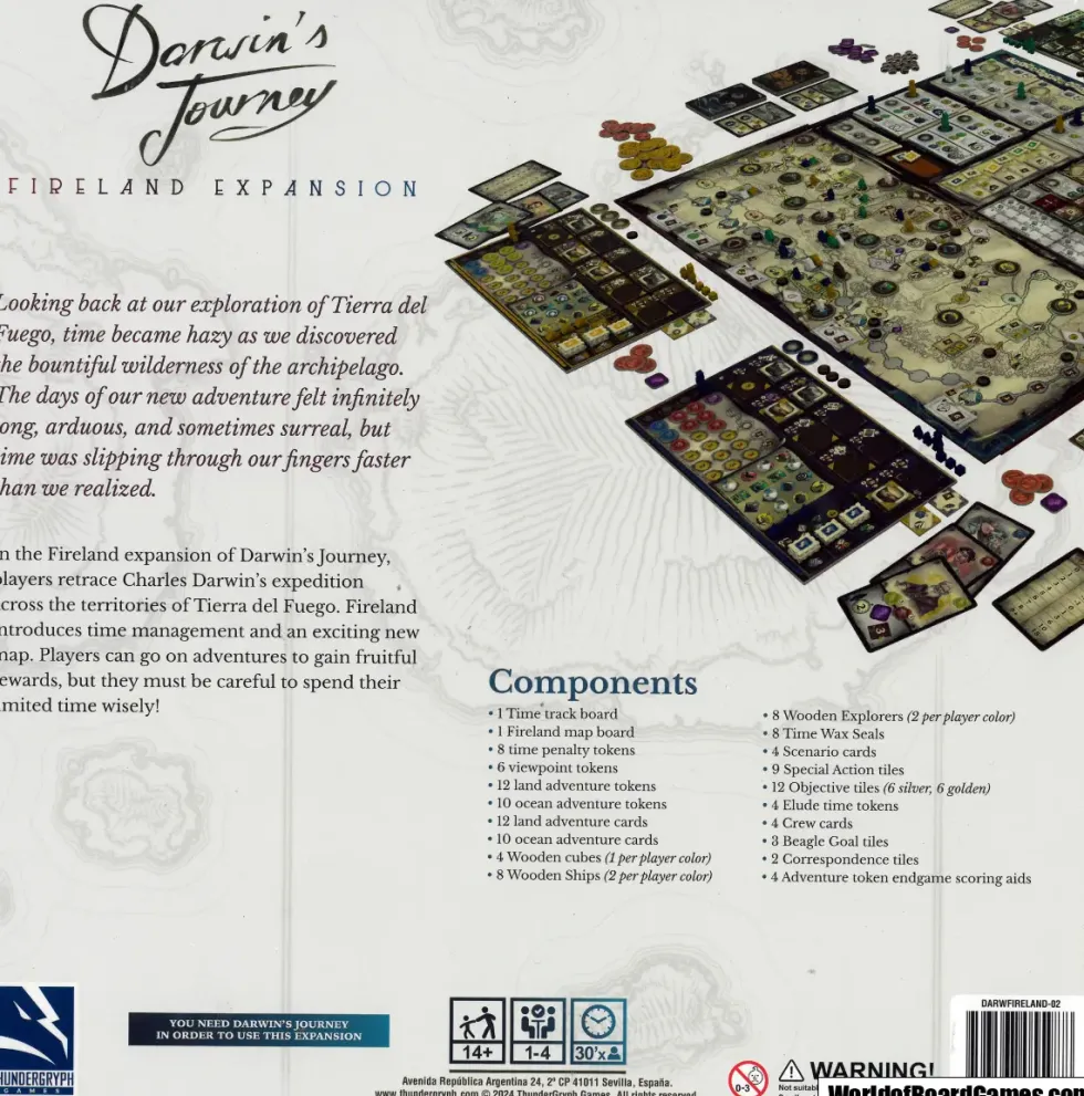 Darwin's Journey: Fireland (Exp.)