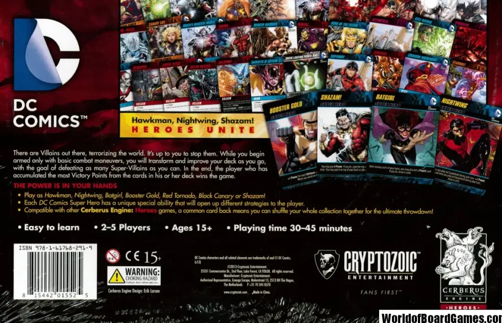 DC Comics Deck-Building Game: Heroes Unite
