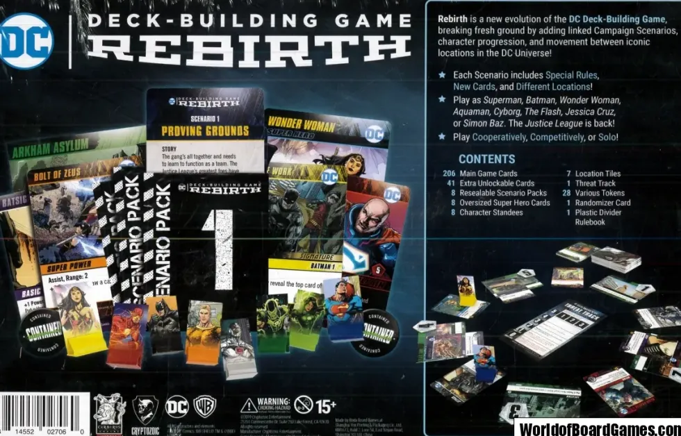DC Deck-Building Game: Rebirth