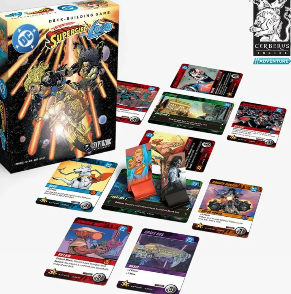 DC Deck-Building Game: The Adventures of Supergirl & Lobo