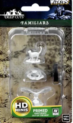D&D Deep Cuts Miniatures: Familiars (Unpainted)