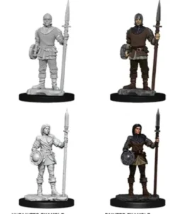 D&D Deep Cuts Miniatures: Guards (Unpainted)