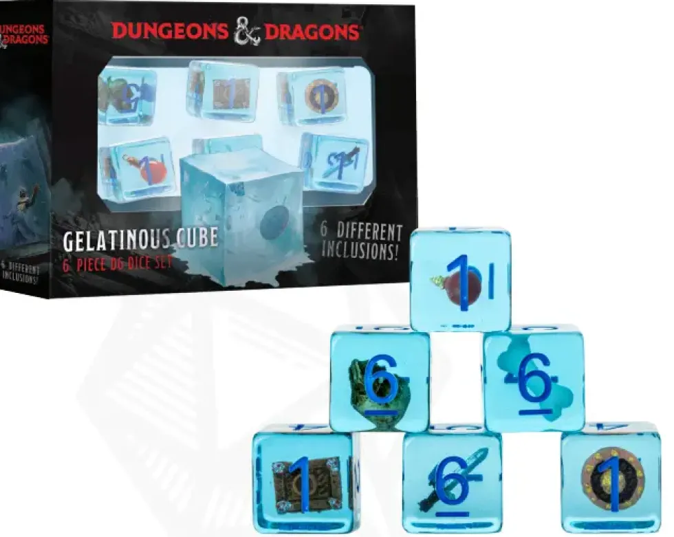 D&D Gelatinous Cube (6st D6)
