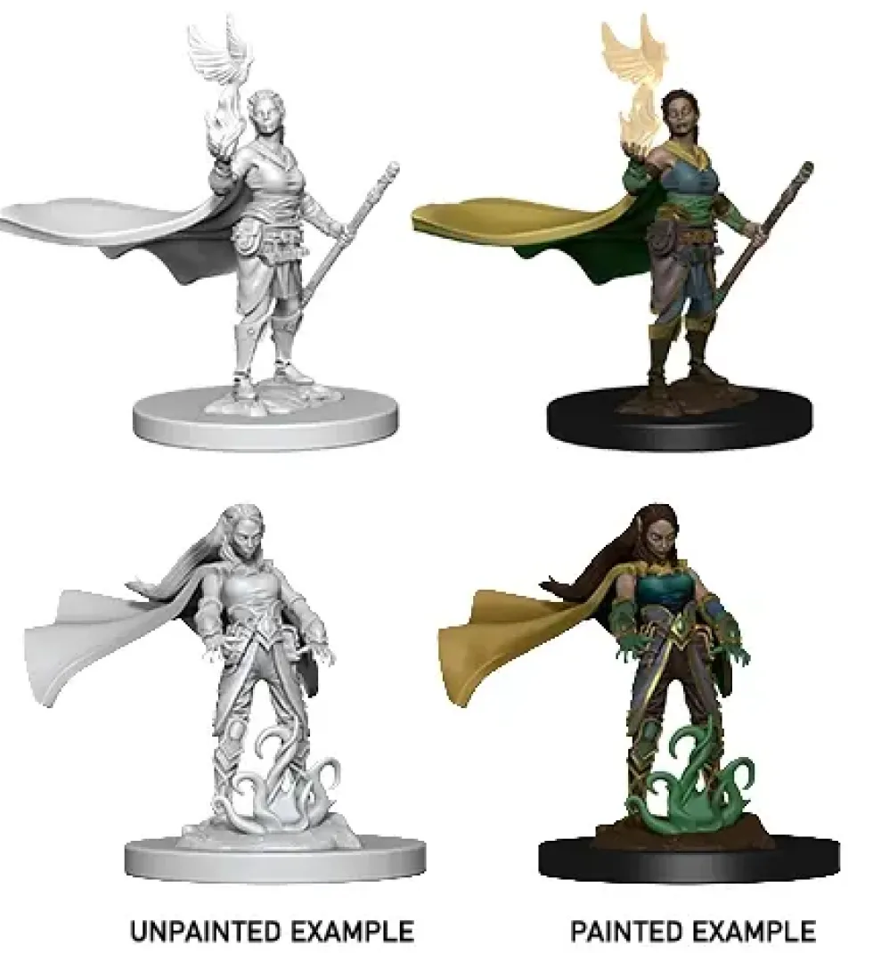 D&D Nolzur's Marvelous Miniatures: Elf Druid - Female (Unpainted)