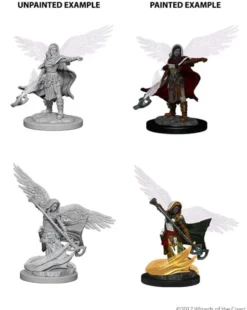 D&D Nolzur's Marvelous Miniatures: Aasimar Wizard - Female (Unpainted)