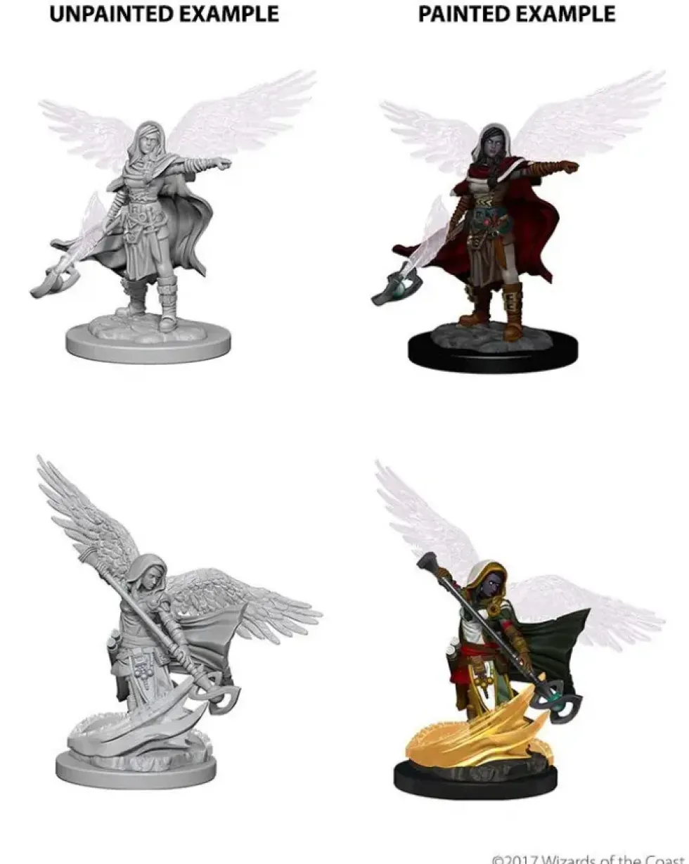 D&D Nolzur's Marvelous Miniatures: Aasimar Wizard - Female (Unpainted)