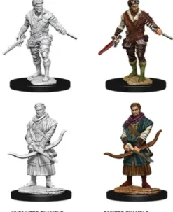 D&D Nolzur's Marvelous Miniatures: Human Rogue - Male (Unpainted)