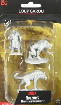 D&D Nolzur's Marvelous Miniatures: Loup Garou (Unpainted)