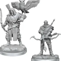 D&D Nolzur's Marvelous Miniatures: Orc Rangers - Male (Unpainted)