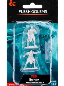 D&D Nolzur's Marvelous Miniatures: Flesh Golems (Unpainted)