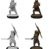 D&D Nolzur's Marvelous Miniatures: Human Fighter - Male (Unpainted)