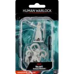 D&D Nolzur's Marvelous Miniatures: Human Warlock - Female (Unpainted)