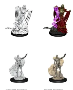 D&D Nolzur's Marvelous Miniatures: Lich & Mummy Lord (Unpainted)