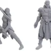 D&D Nolzur's Special Edition Miniatures: Jaheira & Halsin (Unpainted)