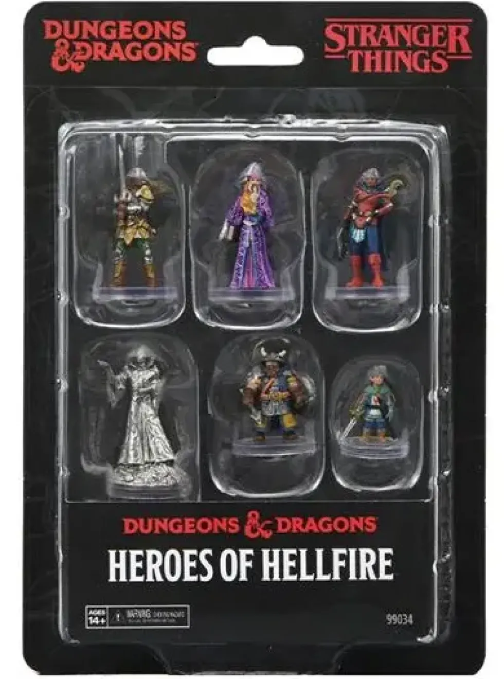 D&D Stranger Things: Heroes of Hellfire (Painted)