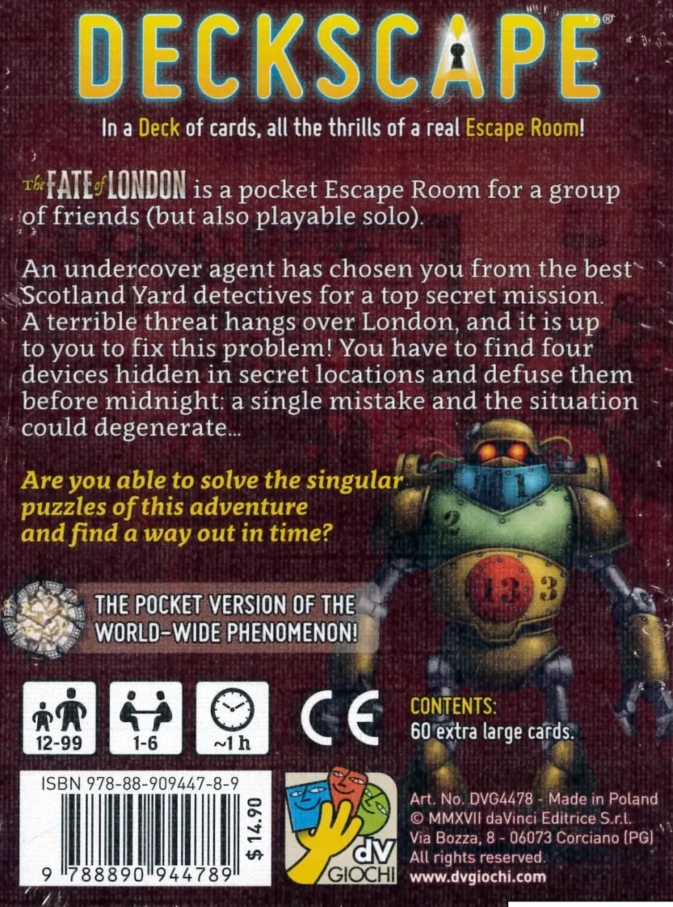 Deckscape: The Fate of London