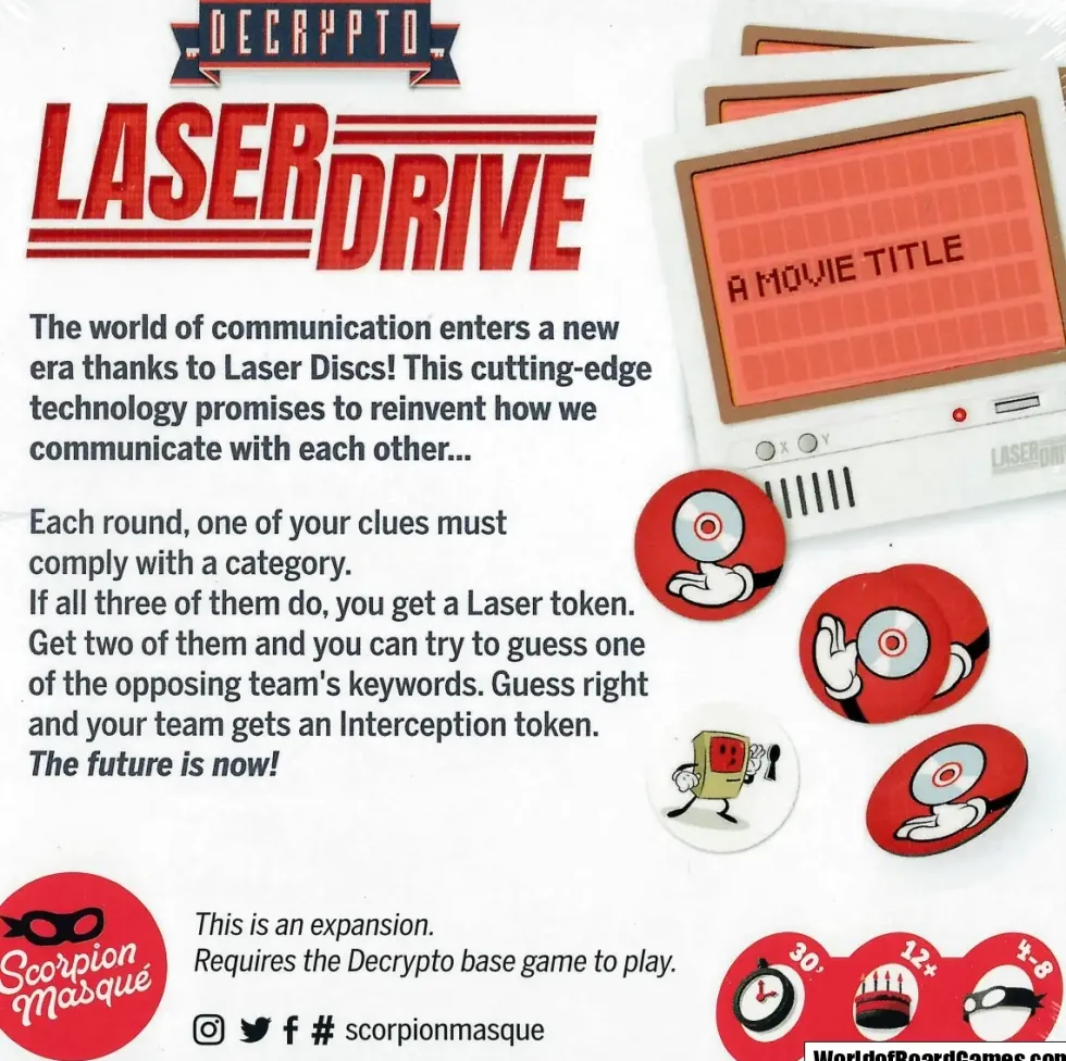 Decrypto: Expansion #01 - Laserdrive (Exp.)