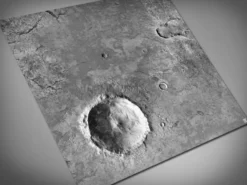 Deep-Cut Studio Gaming Mat: Asteroid Theme 3' x 3' (91,5 x 91,5 cm)
