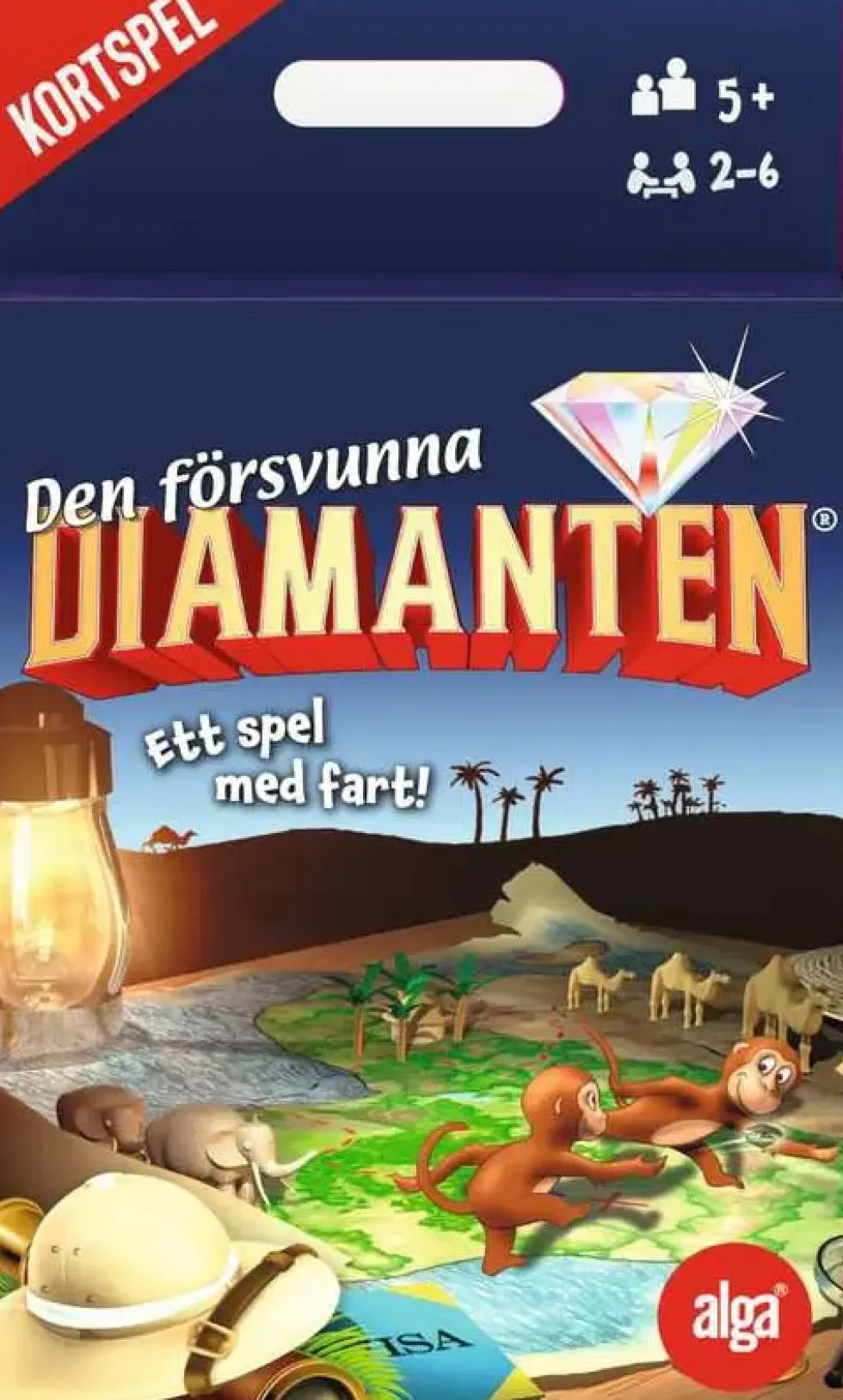 Den Försvunna Diamanten - Kortspel