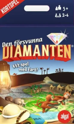 Den Försvunna Diamanten - Kortspel