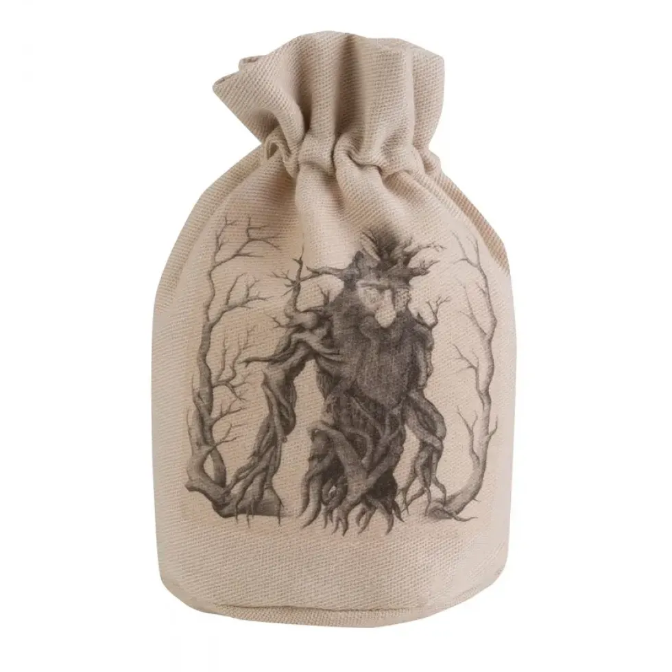 Dice Bag - Forest, Beige & Black