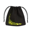 Dice Bag - Galactic, Black & Yellow