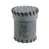 Dice Cup - Flying Dragon, Graphite Suede