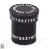 Dice Cup - Runic, Black Leather