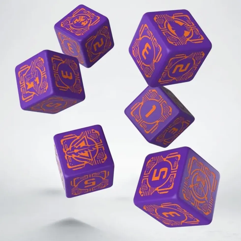 Dice Set - Battletech, House Marik - d6, 6st