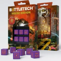 Dice Set - Battletech, House Marik - d6, 6st