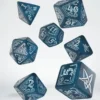 Dice set: Call of Cthulhu - Abyssal & white