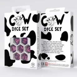 Dice Set - Cow, RaMOOna