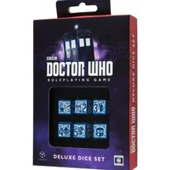 Dice Set - Doctor Who, Deluxe Dice - d6, 6 st