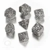 Dice Set - Forest, White and Black