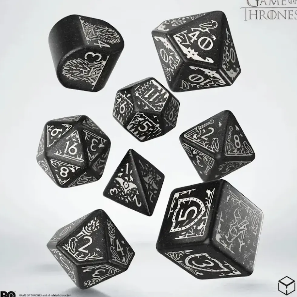 Dice Set: Game of Thrones - Nights Watch