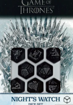 Dice Set: Game of Thrones - Nights Watch