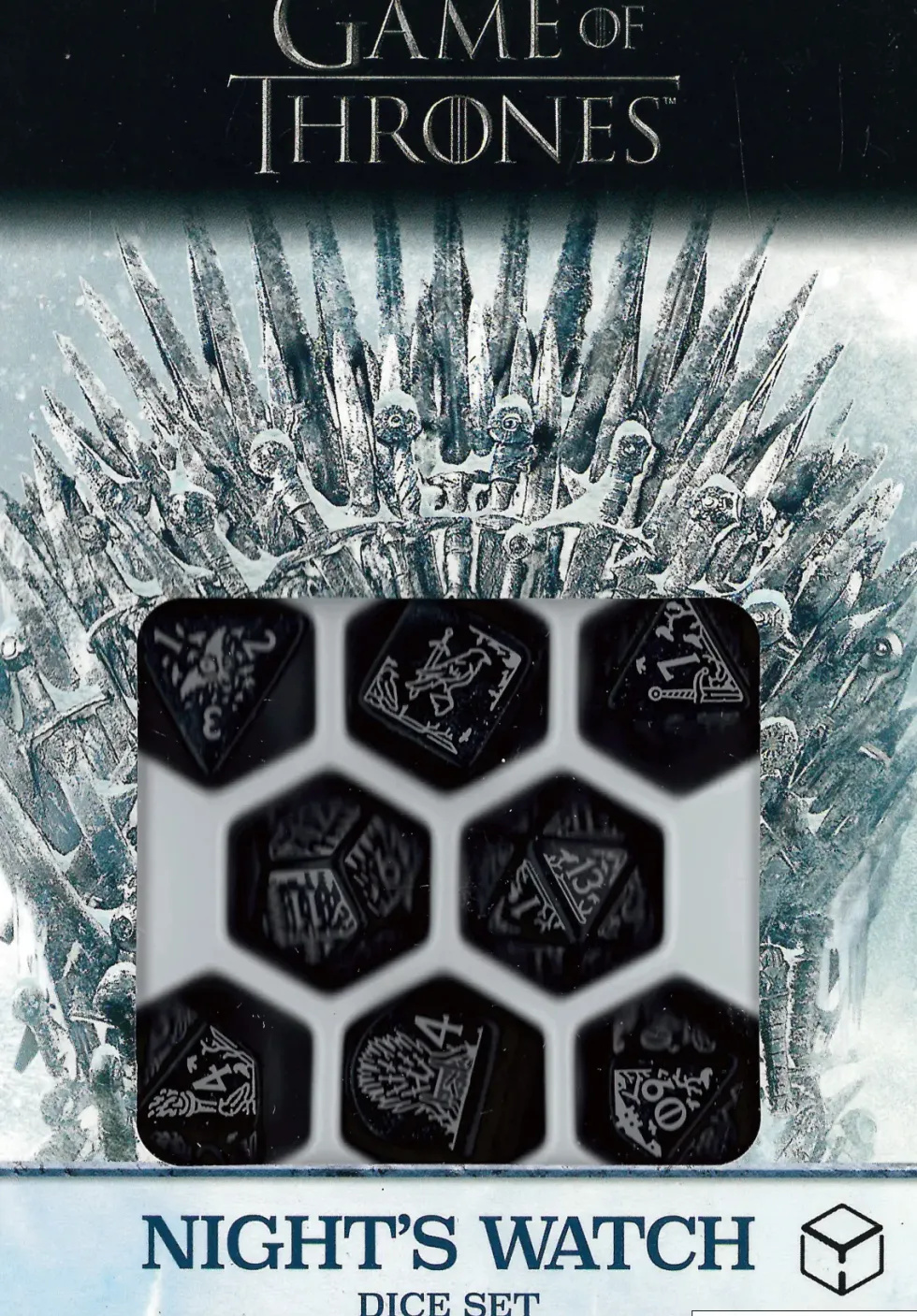 Dice Set: Game of Thrones - Nights Watch