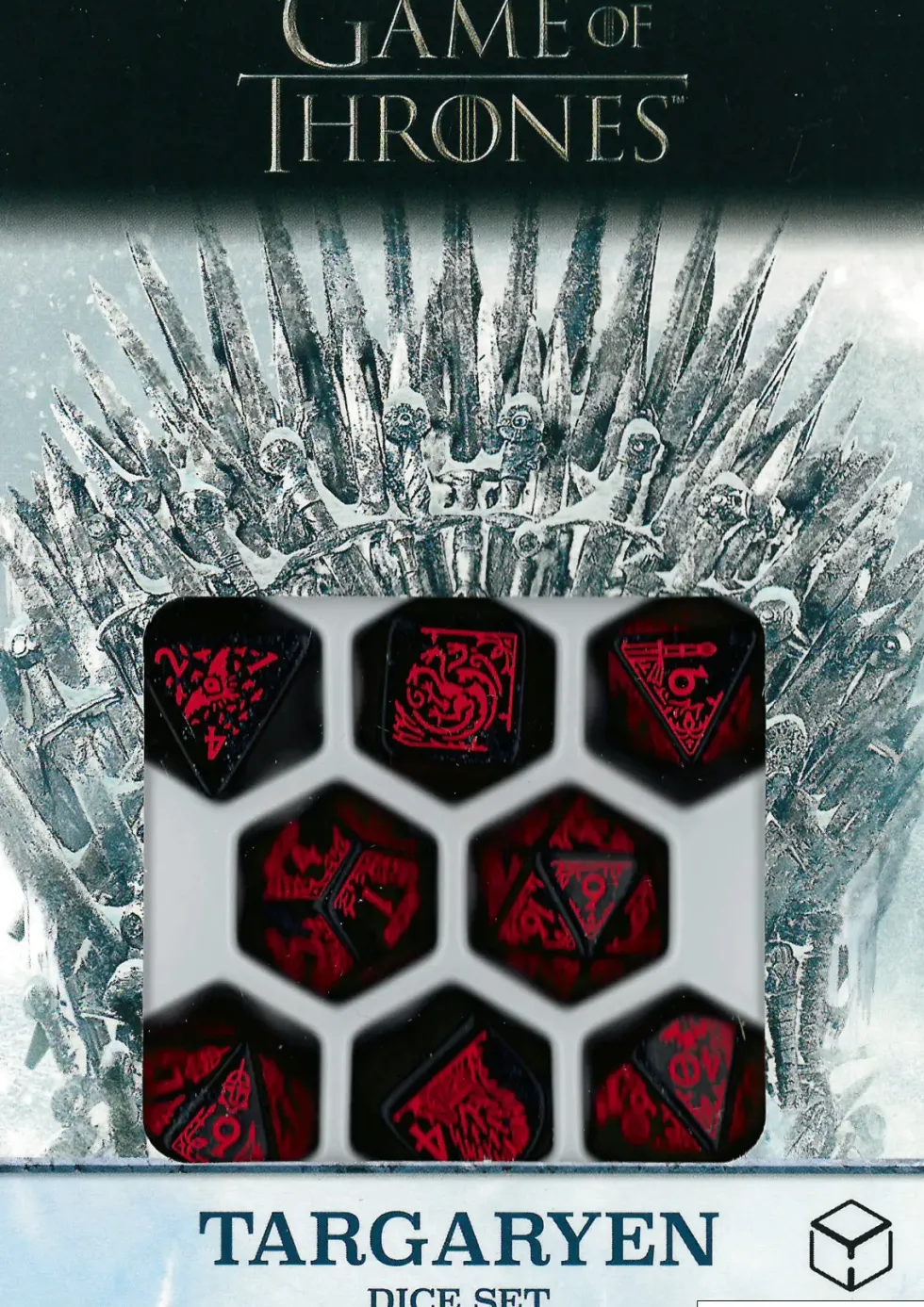 Dice Set: Game of Thrones - Targaryen