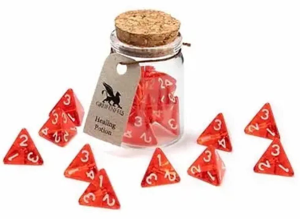 Dice set: Healing Potion